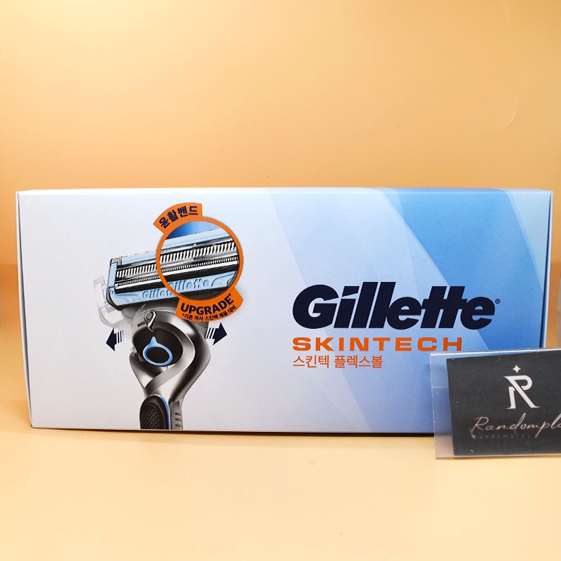 ジレットカミソリ刃16口スキンテックorイエローorチルランダム発送