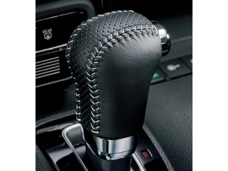 ホンダ シフトノブ ブラック × シルバー ステッチ 08U92-TTA-020A