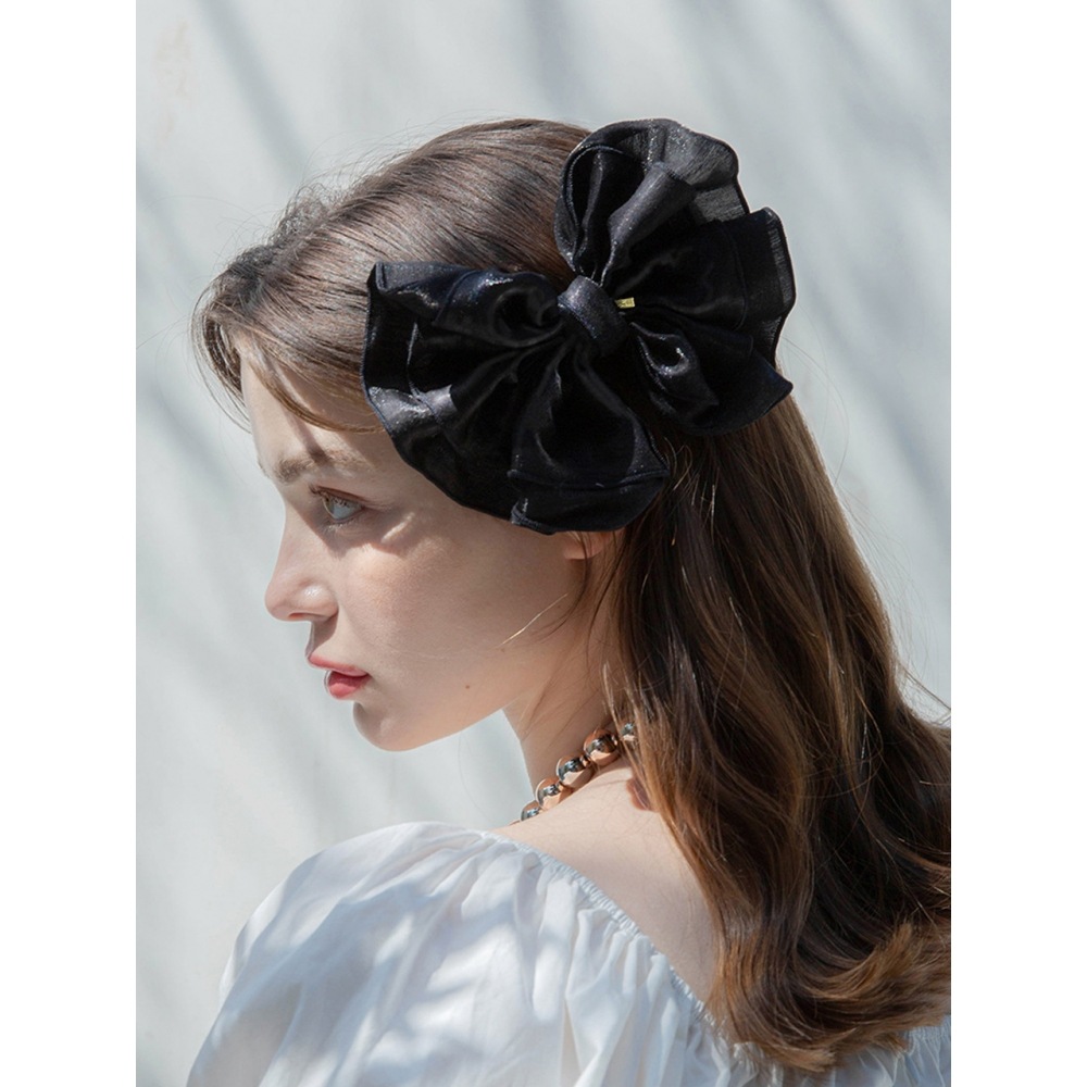 Jean Paul Clarisse ウェービング フリル リボンピン JP 22073AB