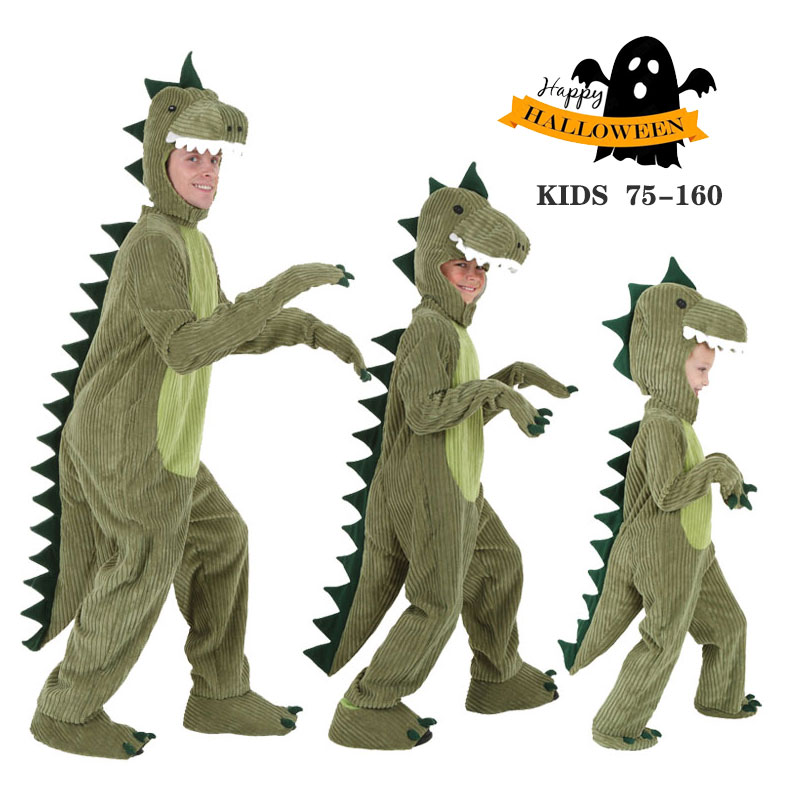 新品入荷 着ぐるみ ハロウィン 衣装 大人 子供服 キッズ ジュニア 女の子 男の子 男女兼用 恐竜 動物 アニマル 全身 ハロウイン ハロウィン コスチューム お揃い パーティー キッズ用 ハロウィ