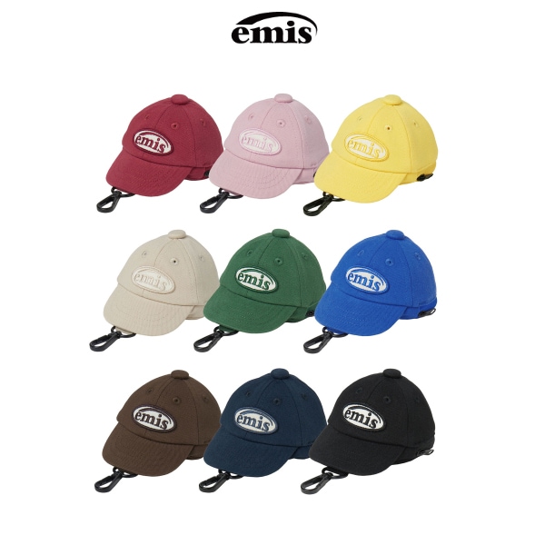 [韓国人気］BALL CAP POUCH KEYRING