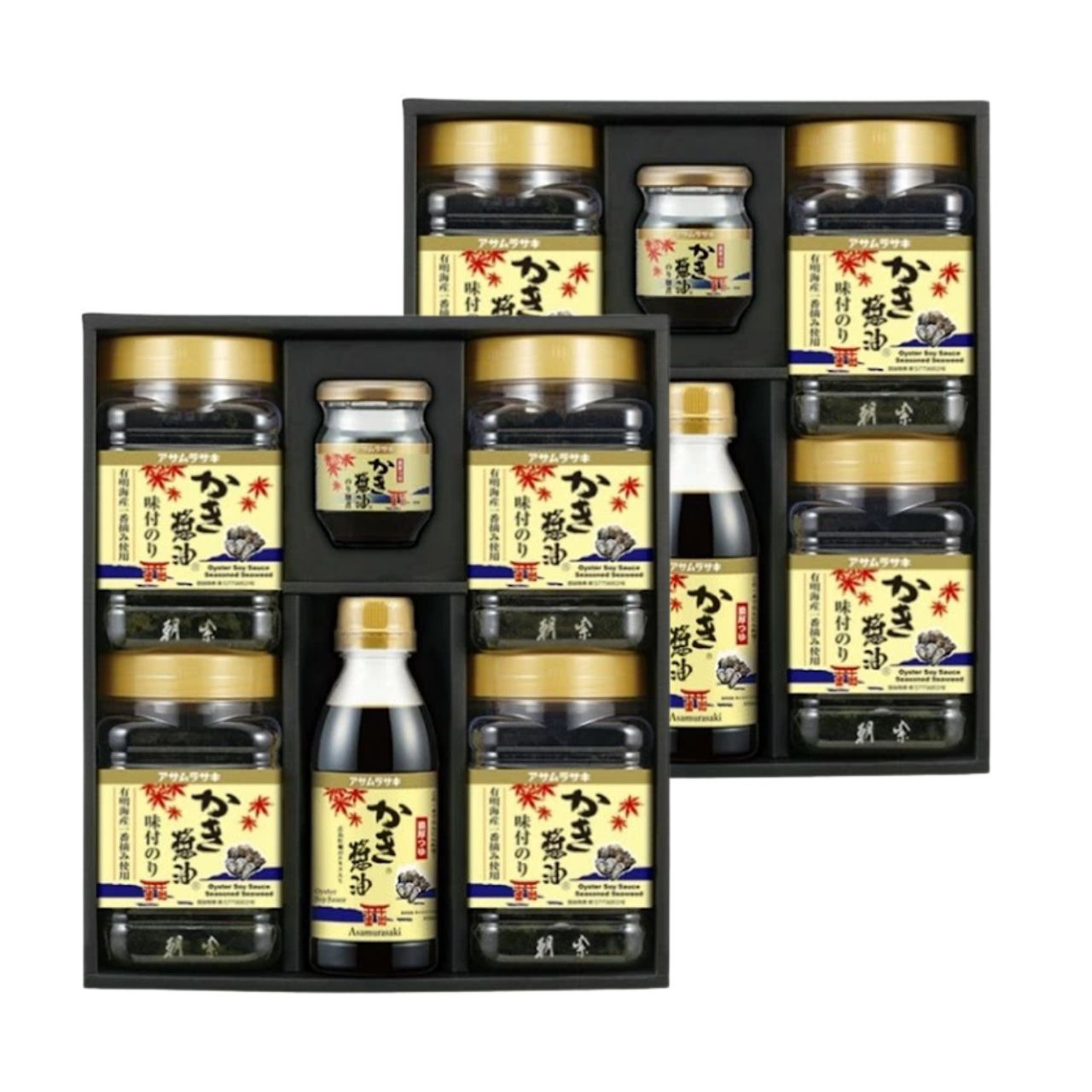 アサムラサキ 朝紫 かき醤油のり佃煮セット KT-30 2個 セット ギフト ギフトセット 詰め合わせ 牡蠣 醤油