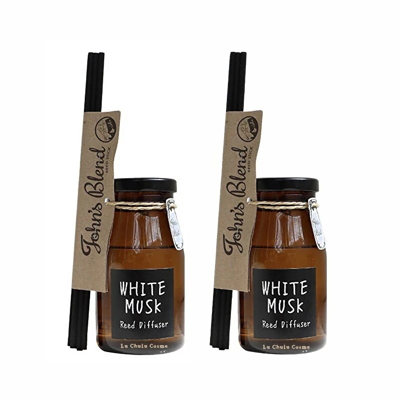 リードディフューザー ホワイトムスク 140ml 2個