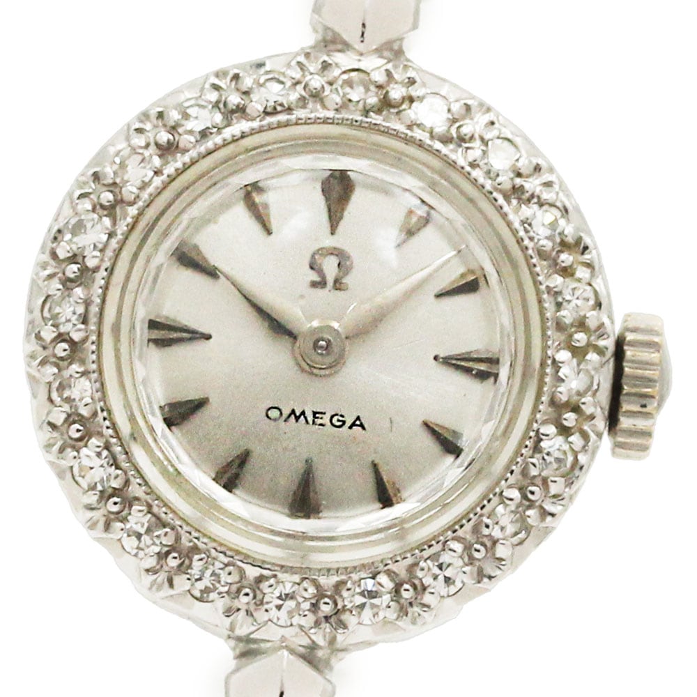 オメガ OMEGA ヴィンテージ ダイヤモンド cal.481 手巻き レディース _867680【中古】