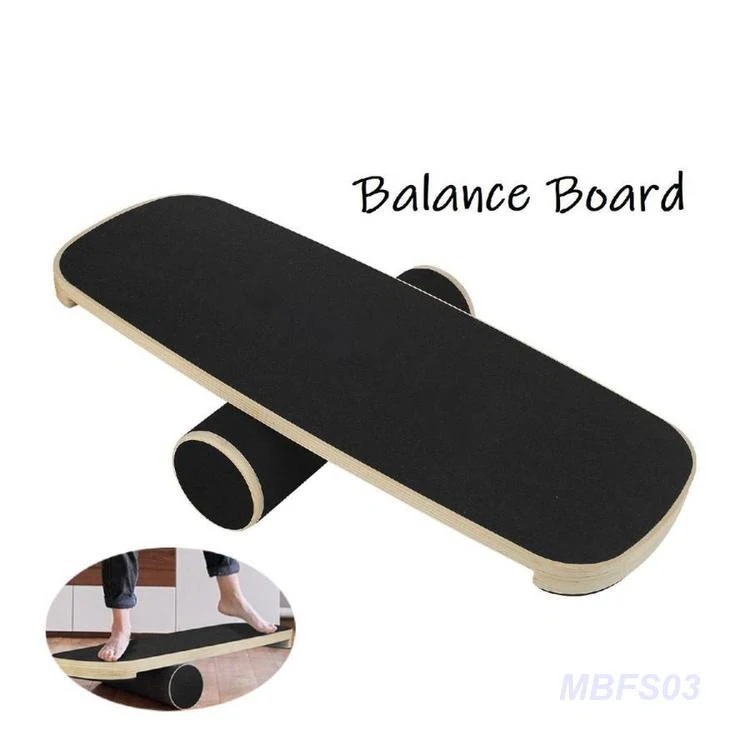 【急速出荷!】バランスボード トレーニングボード 大人用 スポーツ用品 スポーツ器具 トレーニング用品 木製 フィットネス 便利 シンプル