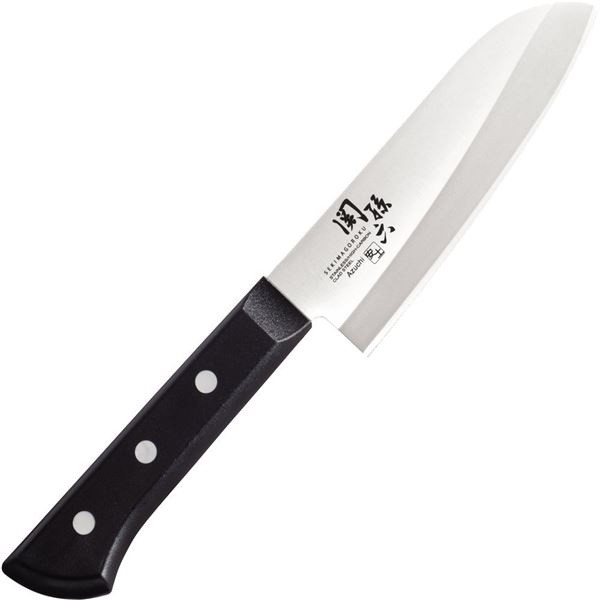 (3個セット) 貝印 三徳包丁 小 145mm 両刃付け 関孫六 安土 日本製 調理器具 料理道具 キッチン 台所 店舗