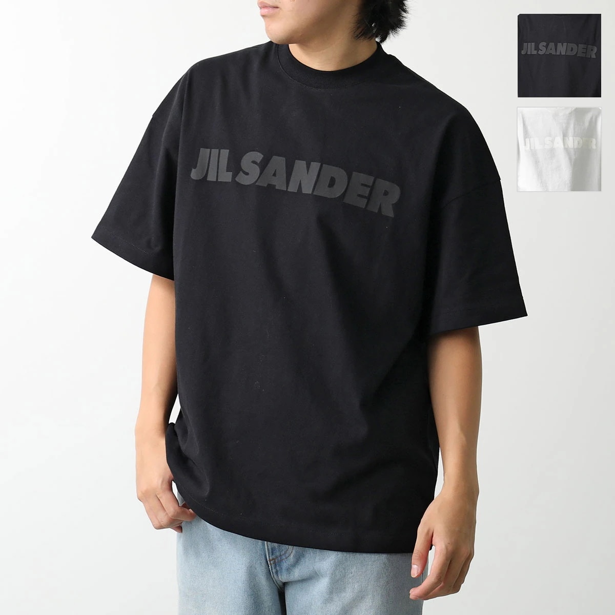 JIL SANDER オーバーサイズ ロゴTシャツ JILSANDER/ジルサンダーオーバーサイズ ロゴコットンTシャツ 値下げ