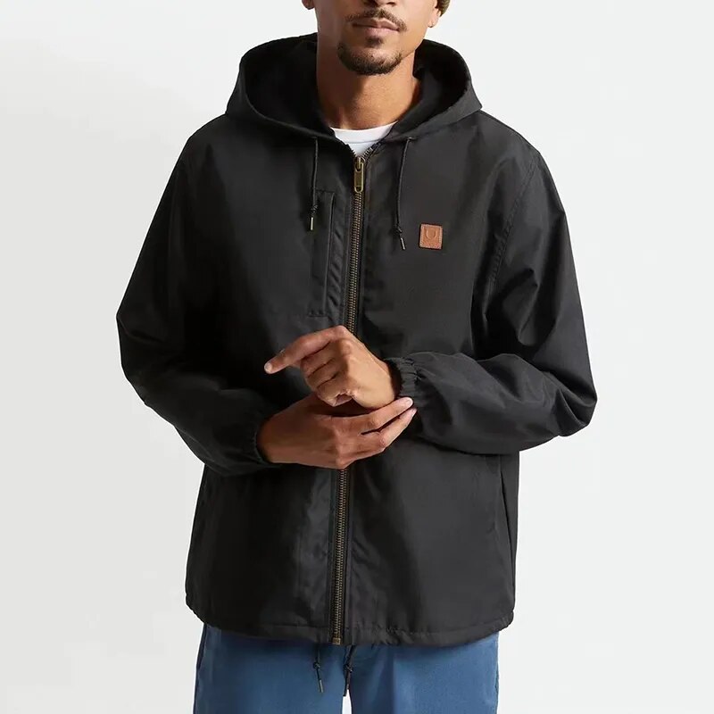 送料無料男性と女性のため,フード付き,カジュアル,無地,防風,カーゴスタイル,アウトドアスポーツ用