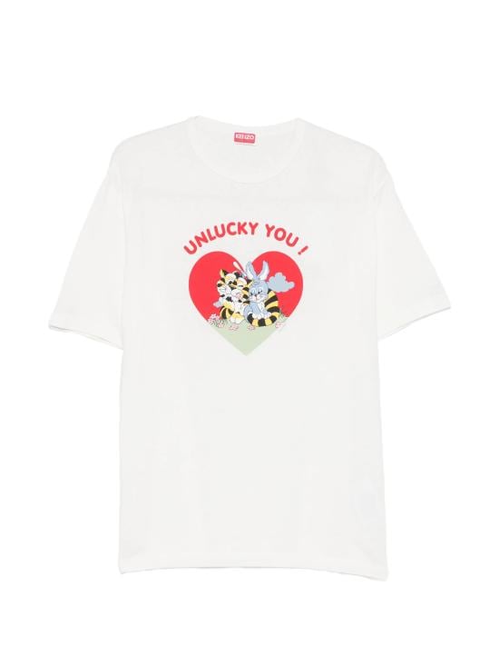 KENZO Men T-Shirts FG55TS2104SK 02 White