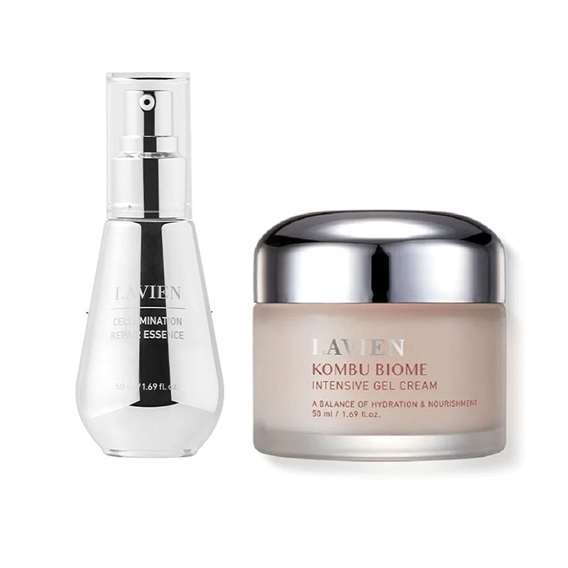 [1+1]セルミネーションリペアエッセンス 50ml+コンブバイオームインテンシブジェルクリーム50ml