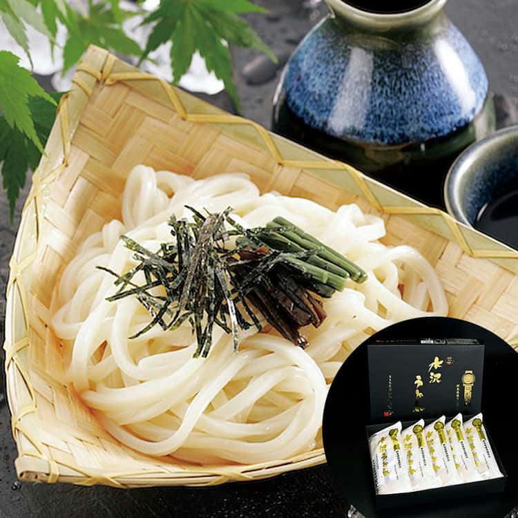 群馬 水沢うどん 詰め合わせ (半生麺300g5) 離島は配送不可 6390356 お歳暮 お中元 お土産 ご進物 ギフト 贈り物に最適