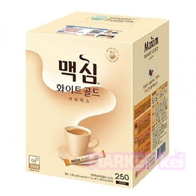 【250本】マキシム ホワイトゴールド コーヒーミックス 250本/韓国食品/インスタントコーヒー