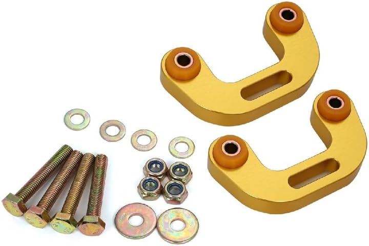 アルミ削り出し 強化 スタビリンク スバル インプレッサ フォレスター レガシィ 高耐久 長寿命 サスペンション ハンドリング コントロール カスタム品( リア用) 6,595円