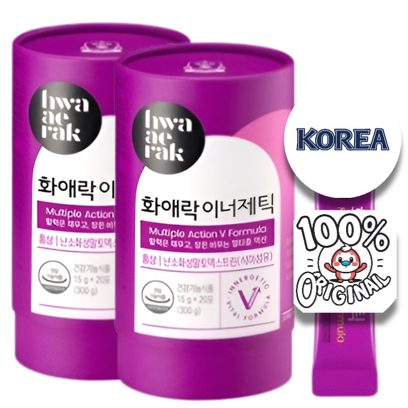 和愛楽インナージェティック 15g x 20包 2EA コラーゲン ゼリー 免疫力 疲労記憶力 韓国 紅参 ジンセノサイド 7,047円