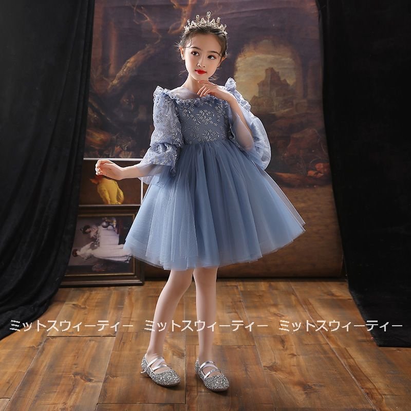 子供ドレス 発表会 ピアノ発表会 結婚式 フォーマル ミニドレス 女の子 二次会 花嫁 キッズドレス
