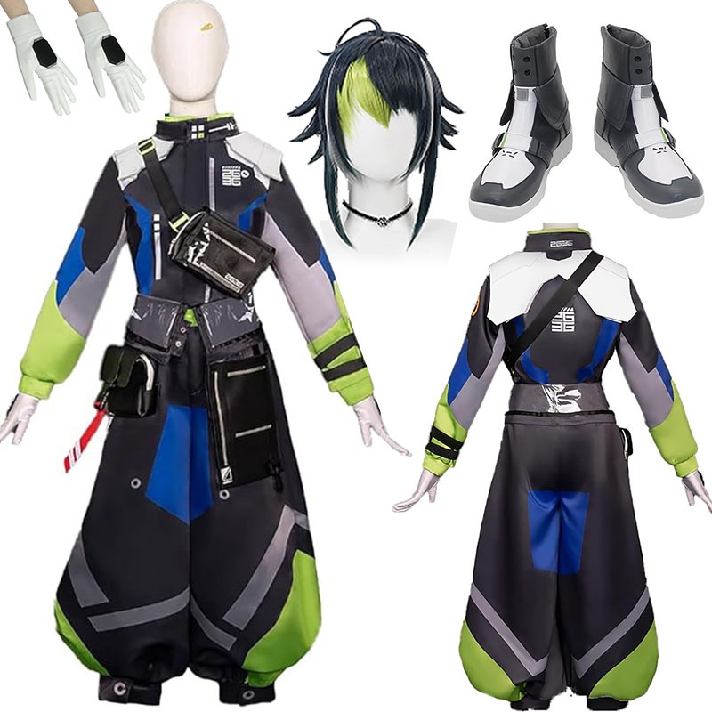 にじさんじ バーチャルYouTuber 髪飾り＋手袋付き 伊波ライ コスプレ 衣装 セット 新衣装 ウィッグ 靴 追加可 いなみらい コスプレ 衣装 仮装 ハロウィン コスチューム 服 イベント