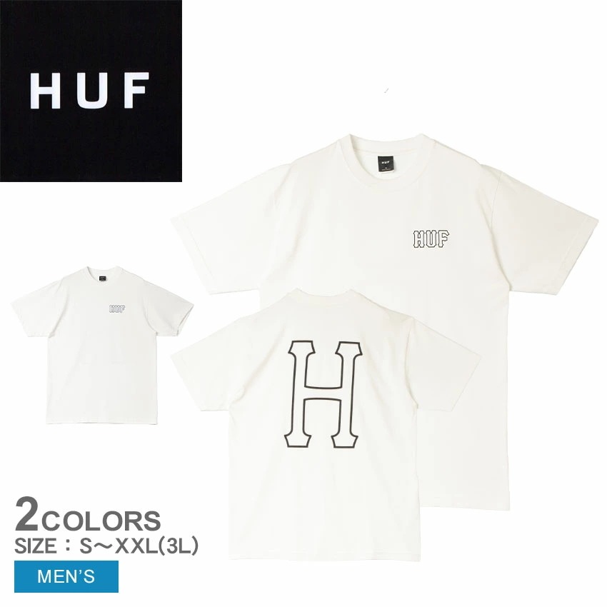 半袖Tシャツ メンズ SET H S／S TEE ホワイト 白 TS01955 ウエア トップス クルーネック ストリート カジュアル アメカジ プリント バックプリント シンプル ロゴ おしゃれ