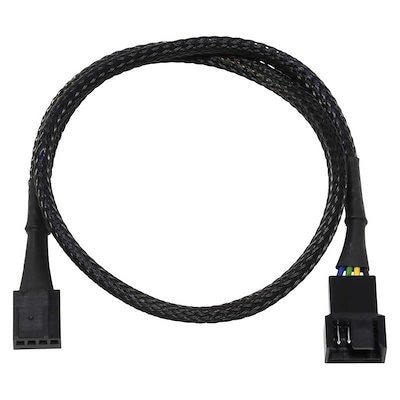 他サイト： アイネックス　PWMファン用電源延長スリーブケーブル 40cm ブラック　CA011Aの商品画像
