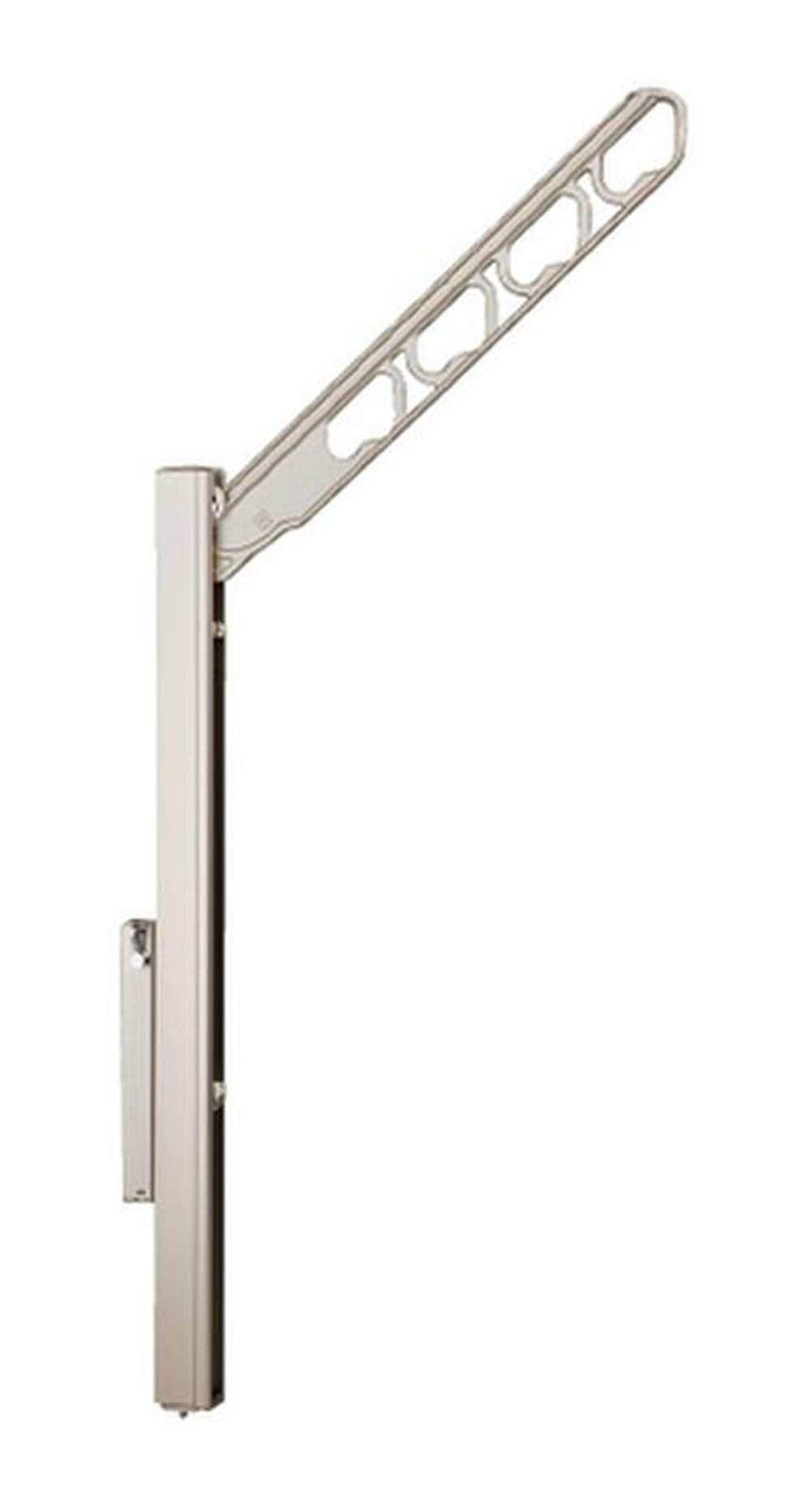 物干金物 バルコニー 縦収納・ポール型 SK-55ASLP-SC ステンカラー 奥行63.5cm 高さ3.8cm 幅85.7cm