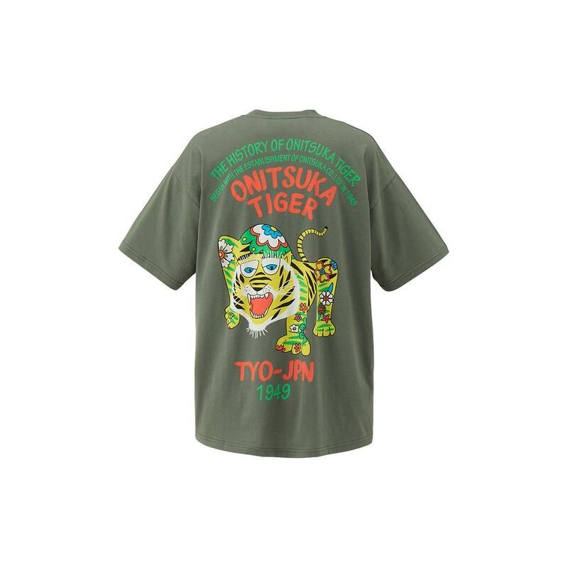 ONITSUKA TIGER オーバーサイズ グラフィックTシャツ 2183B531_300 419445