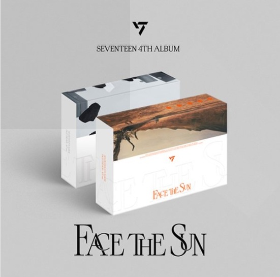 (elf-1001) セブンティーン - FACE THE SUN 正規4集 キット リニューアル_バージョンランダム発送_未開封新品