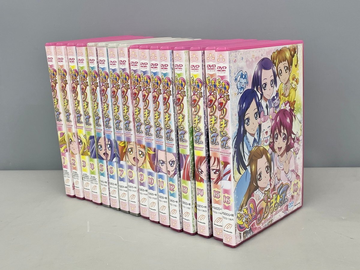 DVD ドキドキプリキュア まとめセット 全16巻 マーベラス MARVELOUS 2512LT454