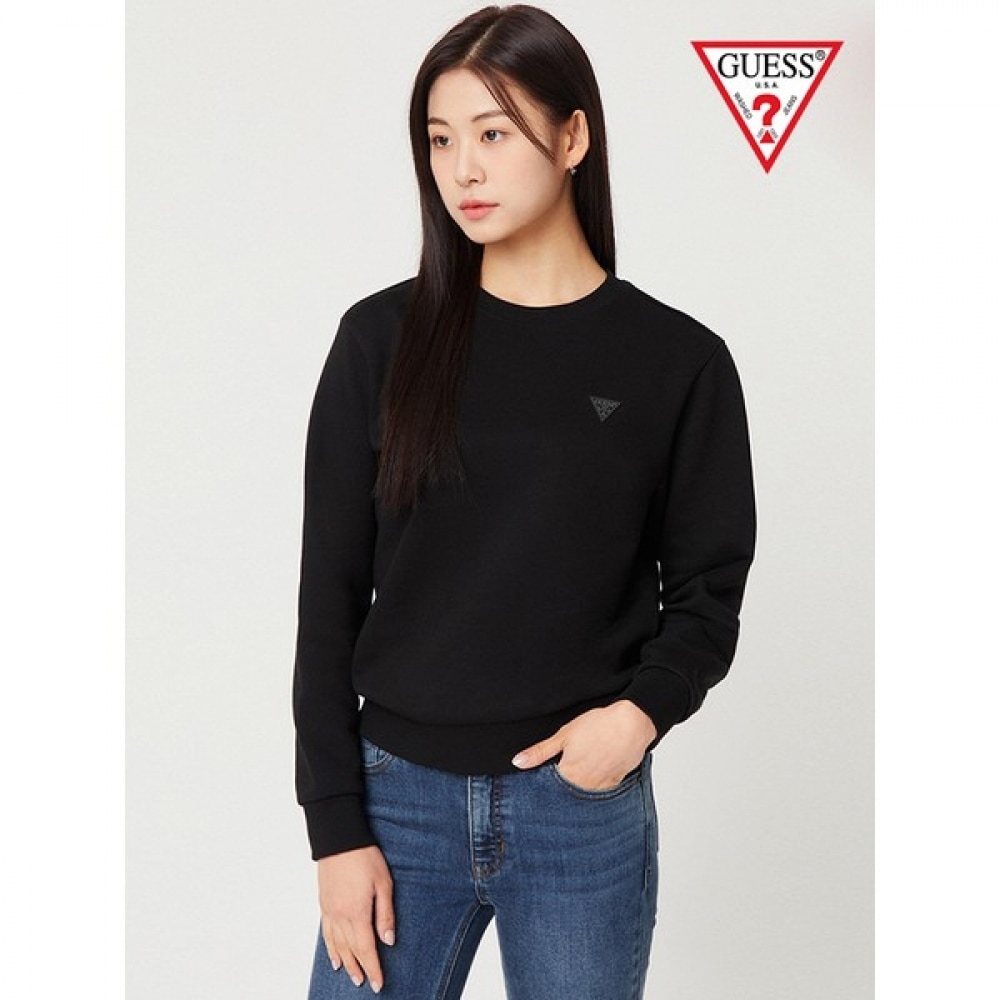 (Guess) トーンオントーントライアングルロゴスウェットシャツ NN3K0169