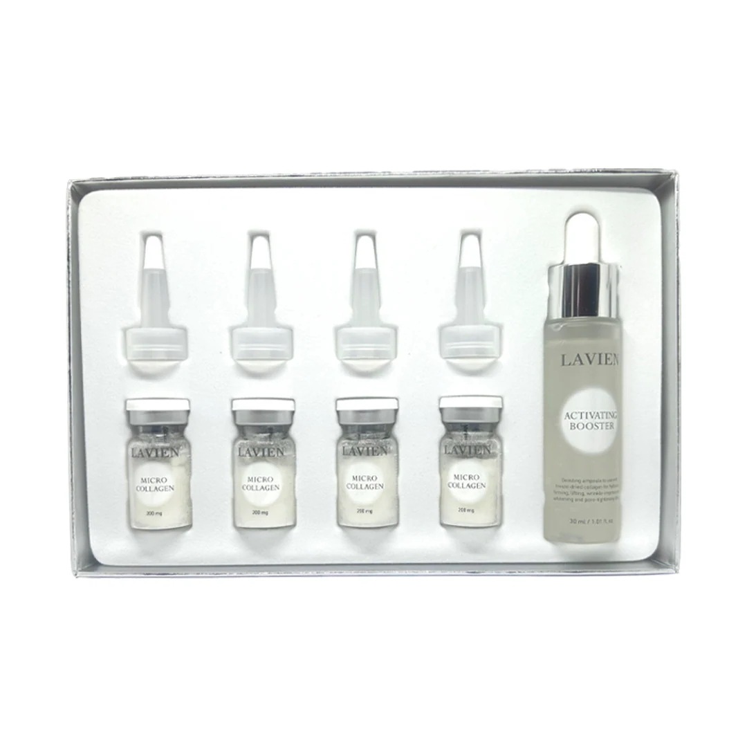 コラーゲンプロフェッショナルプログラム 30ml+200mg×4 低分子コラーゲン 美容液 乾燥子ジワ 保湿 マイクロコラーゲン 韓国発送
