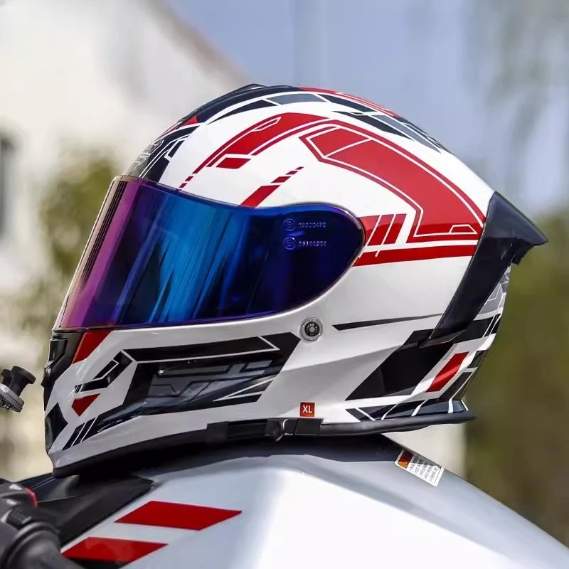 ユニバーサルモーターサイクルヘルメットT127,モトクロスレース,ダブルレンズ,フルフェイス,オールシーズンに適しています - AliExpress 201355758