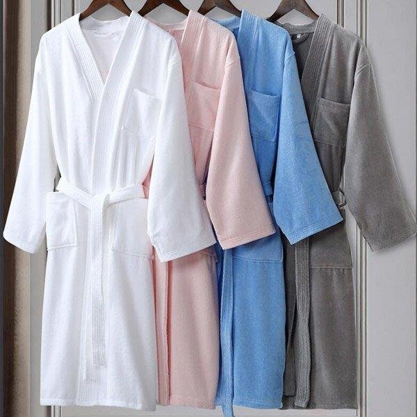 メンズ バスローブ メンズ タオル地 バスローブ ナイトガウン 綿ロング丈 ユニセックス レディース 5,281円