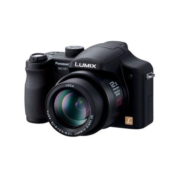 【中古】パナソニック Panasonic DMC-FZ7-K ブラック SDカード付き