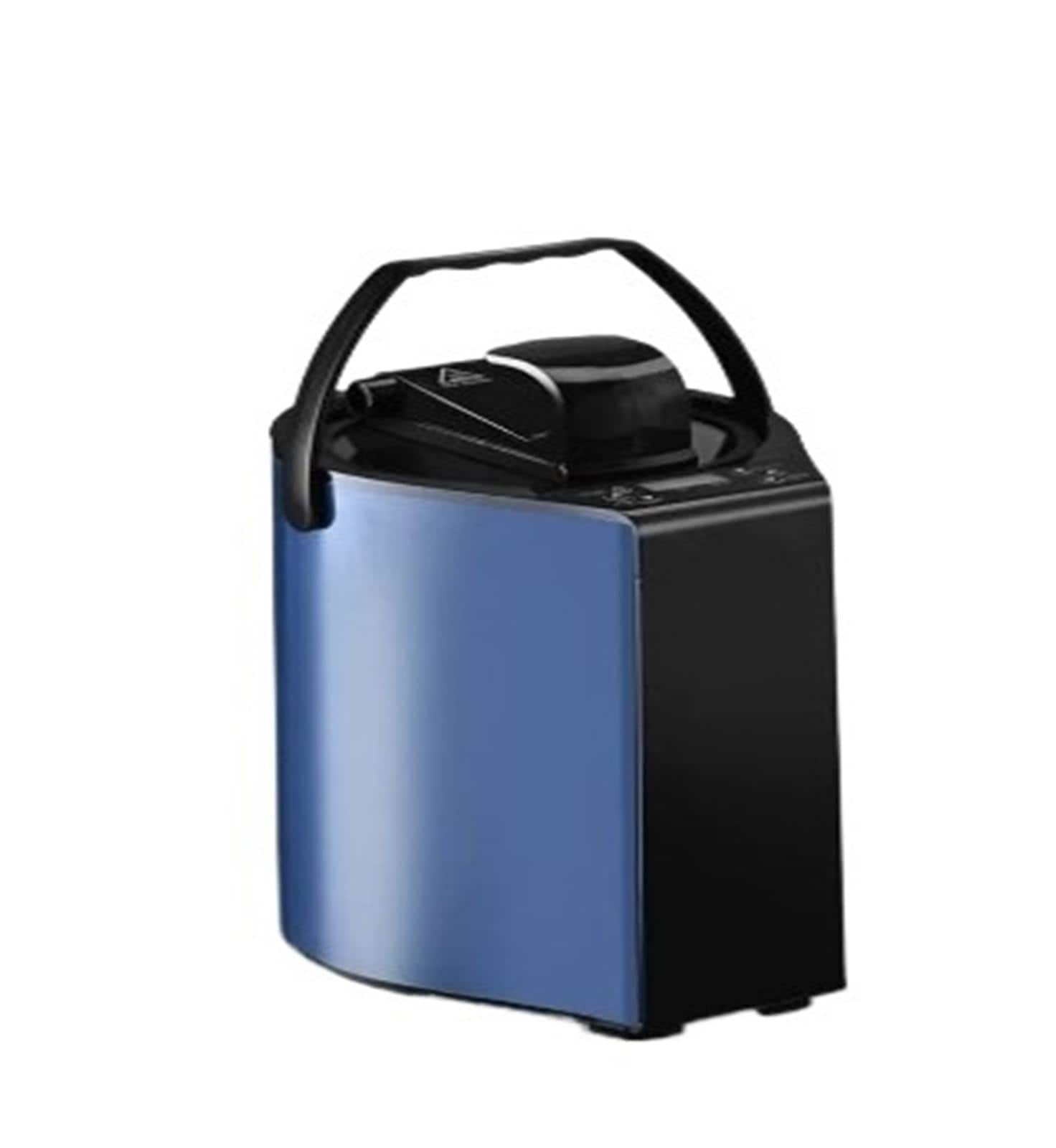 蒸気発生器 小型蒸気発生装置 サウナ蒸し器 蒸気 発生 器 サウナネレーターパワースチーマーポット 3L 1000Wホームスパセラピー暖房用 ホームサウナ用ビューティーサロン用(Blue)