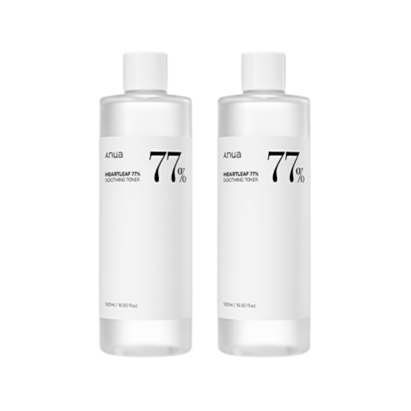 ドクダミ 77% スージング トナー 500ml x2