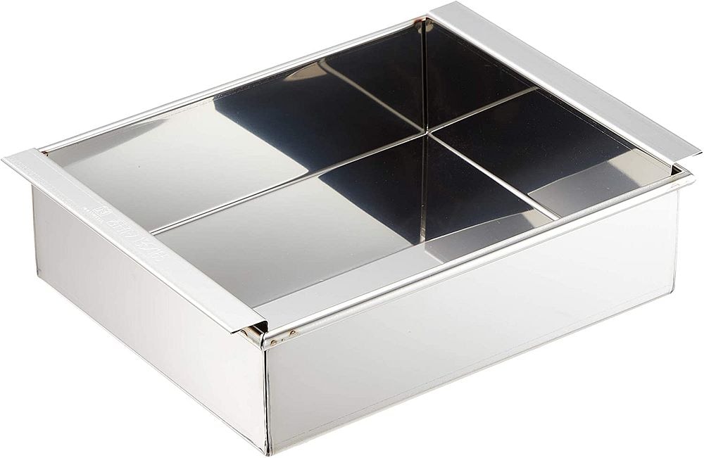 （まとめ買い）野崎製作所 18-8アルゴン溶接玉子豆腐器 西 13.5cm [x3]