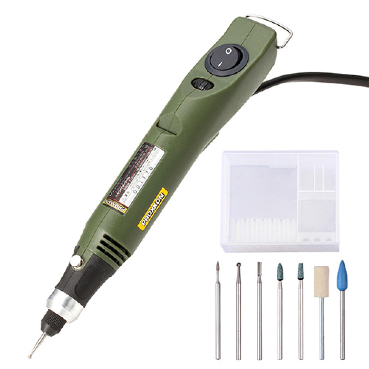 プロクソン ミニルーター セット ペン型 無段電子コントロール付 PROXXON MM30 No.26800 彫刻 研磨 研削 6,985円