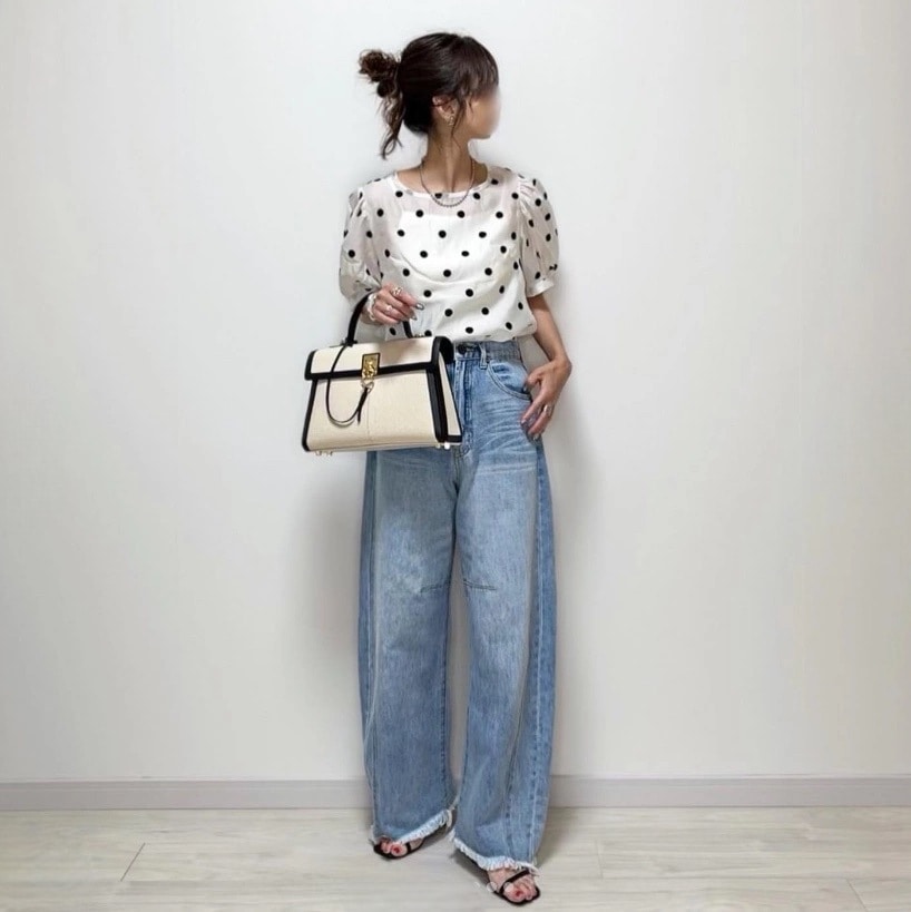 レディース パンツ ボトムス デニム Gパン ストレートパンツ ロングパンツ デニムパンツ 丈長 フルレングス ストリート アメカジ ブルーデニム こなれ感 ラフ メンズライク マニッシュ