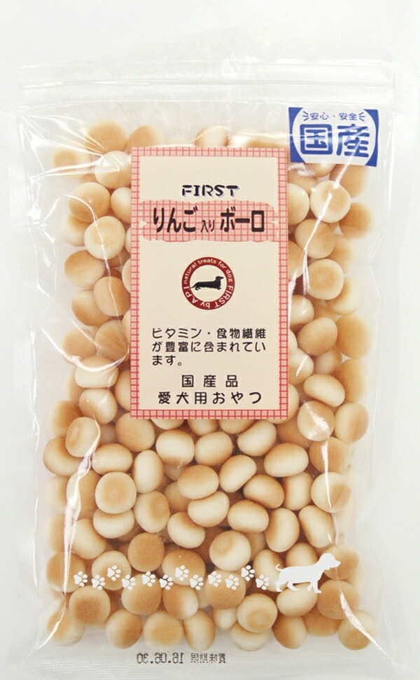 （まとめ買い）エースプロダクツ りんご入りボーロ 80g 犬用おやつ [x12] 5,056円