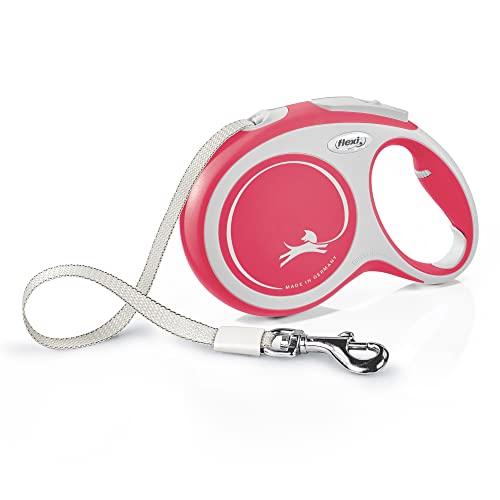 フレキシ (flexi) ニューコンフォート テープ L(50kg未満) 8m レッド 犬用リード