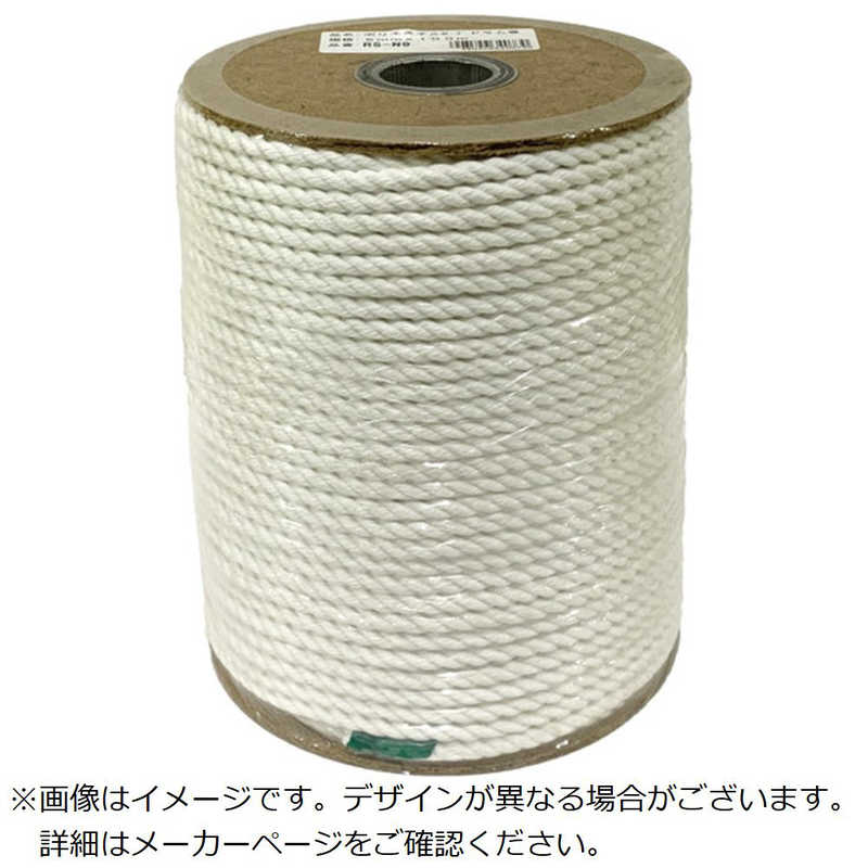 ユタカメイク　ロープ ポリエステルロープ ドラムマキ 5mmx100m　PRSN9