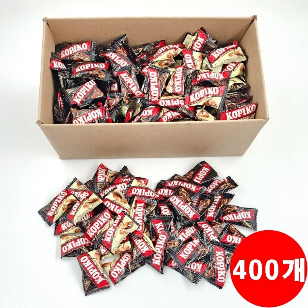 코피코コピココーヒーキャンディ+カプチーノキャンディ大容量スナック400個
