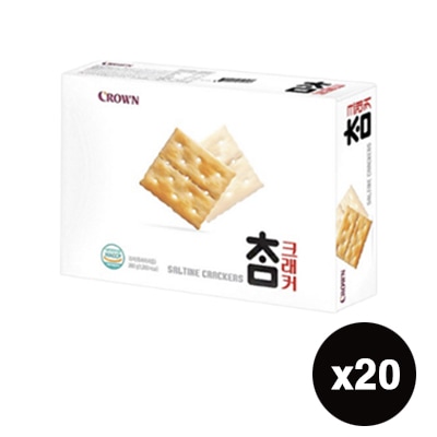 [20BOX]チャームクラッカー280gx2/カナペクラッカー/ヨーロッパの本格的なクラッカー/あっさりした味/甘くなくサクサクしたクラッカー/妊婦のつわり菓子/韓国人気菓子 4,822円