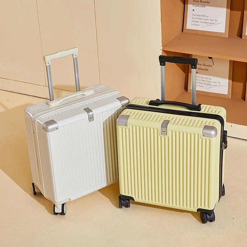 【急速出荷!】18インチ スーツケース カップホルダー付き キャリーケース 収納ポケット キャリーバッグ 旅行