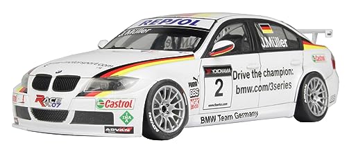 プラッツ/NuNu 1/24 レーシングシリーズ BMW 320si E90 2008 WTCC ブラウンズハッチ ウィナー プラモデル PN24037