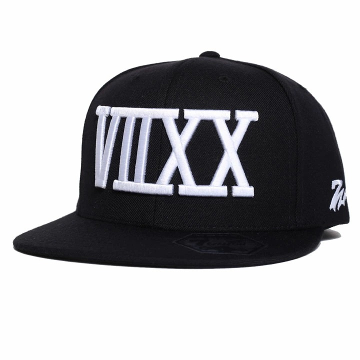 7union キャップ メンズ レディース 黒 大きいサイズ セブンユニオン 帽子 深め スナップバックキャップ シンプル グラフィティー ローマ数字