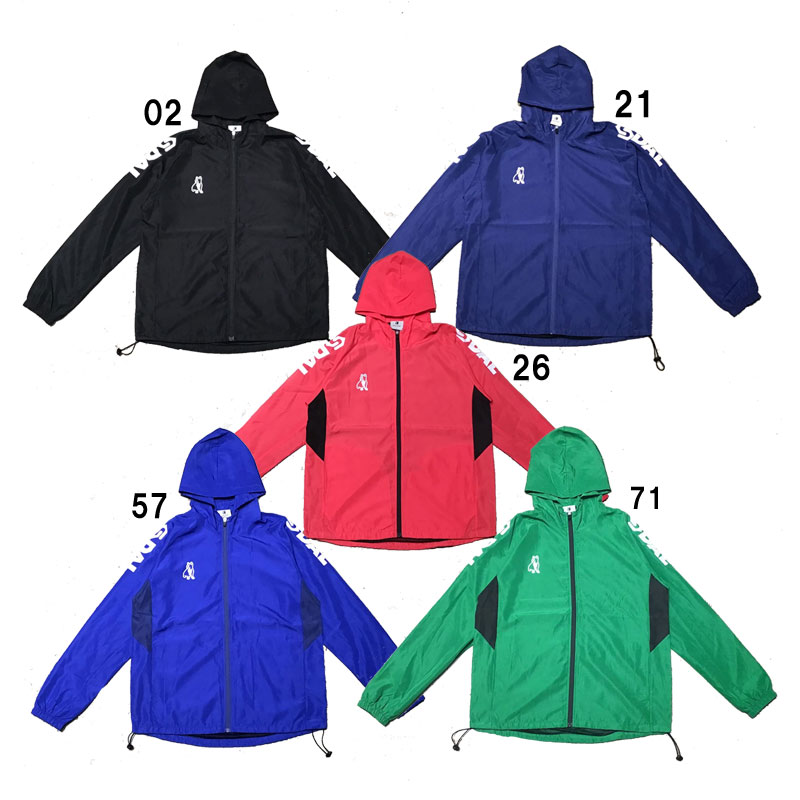 JR DAL ウィンドジャケット ジュニアフットサル サッカー ウェア 25AW (CP25D22K)