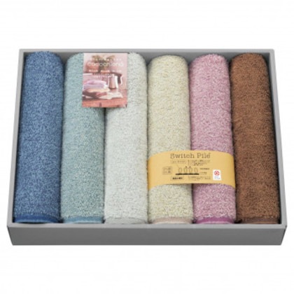 cocochiena ココチエナII タオルギフト フェイスタオル×6 CE-4881