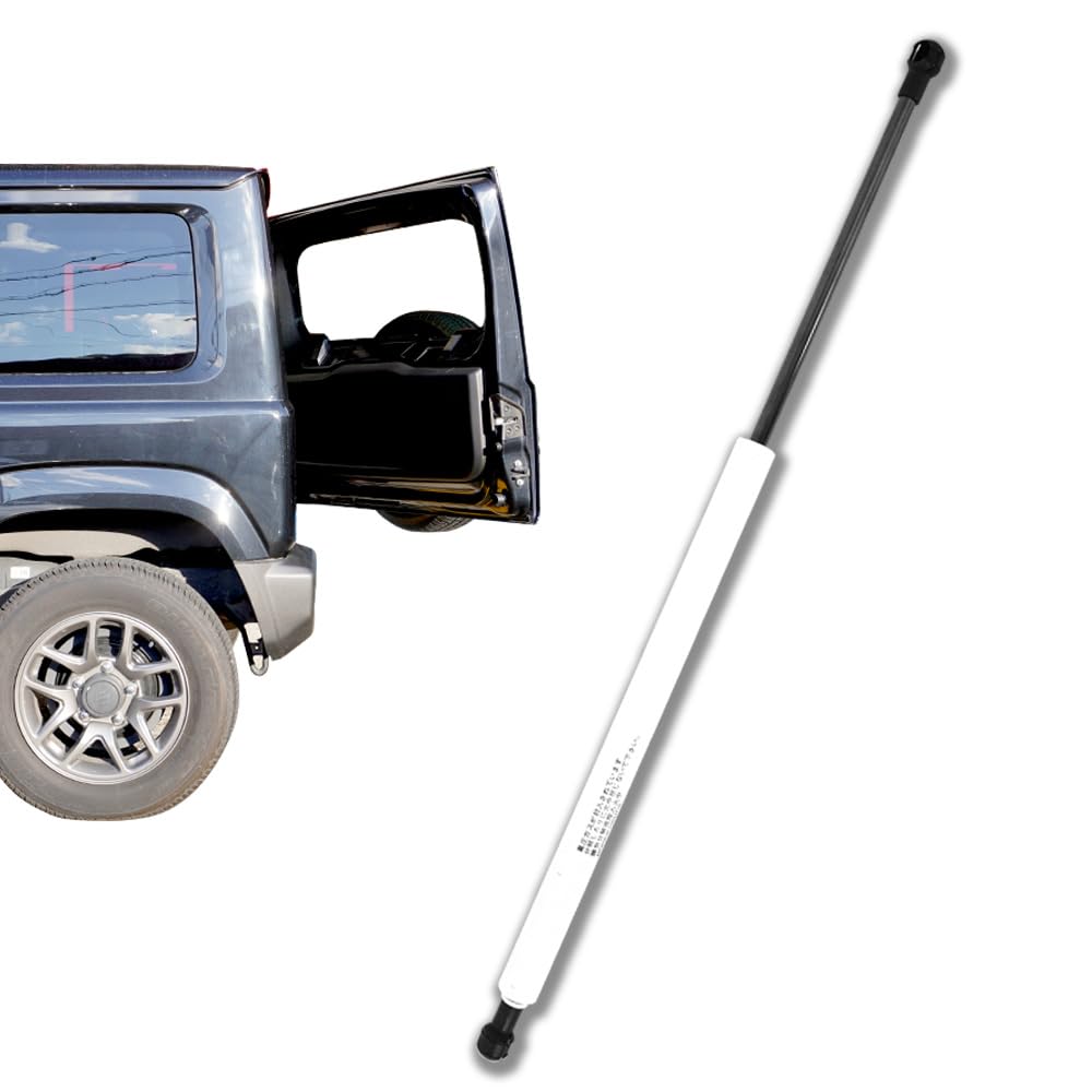 ジムニー シエラ JB64/JB74専用 リアゲートダンパー 自由停止 無段階 フリーストップ アクセサリー 純正交換 ドアパンチ対策 (ホワイト)