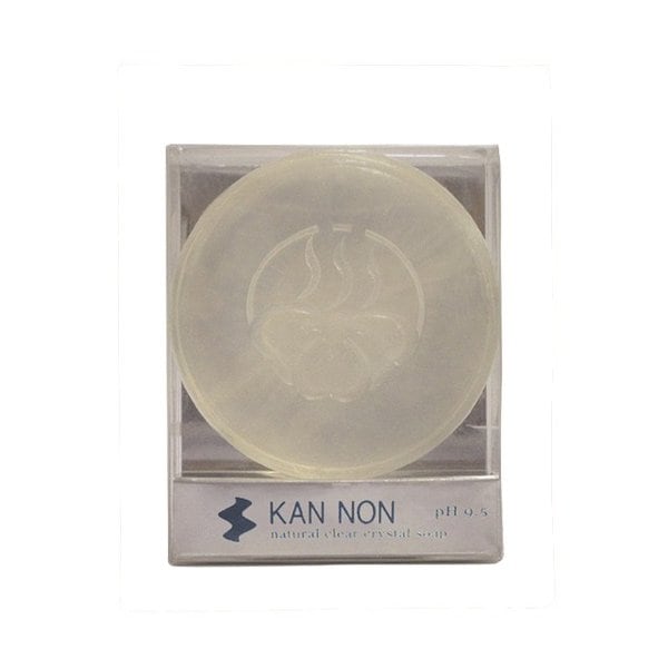 観音温泉 クリスタルソープ 80g【6個セット】石鹸 石けん ボディソープ 観音温泉化粧品 温泉コスメ 温泉水配合 洗顔