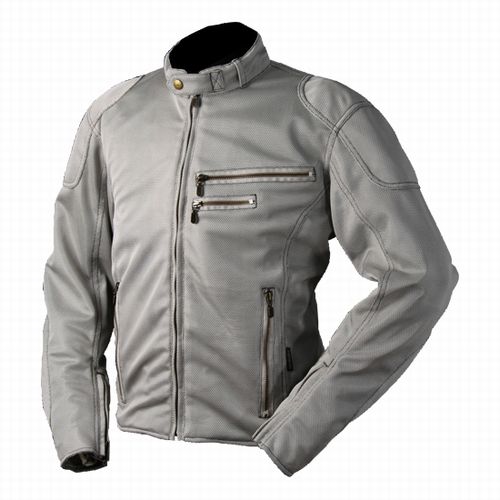 RR7313SVM ROUGH&ROAD RR7313 ライディングZIPメッシュジャケット シルバー M