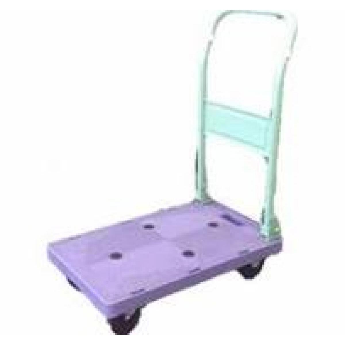 シンセイ プラスチック四輪台車 PH1007 耐荷重100kg 運搬 物流 倉庫作業 引っ越
